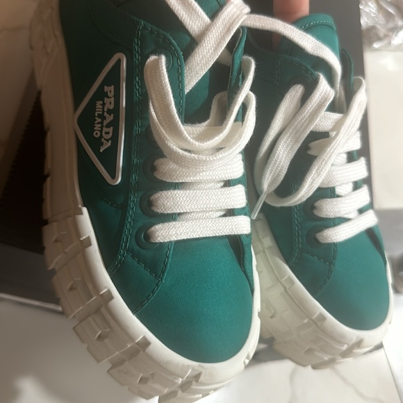 Prada Double Wheel nylon gabardine platform - Picture 4 of 7